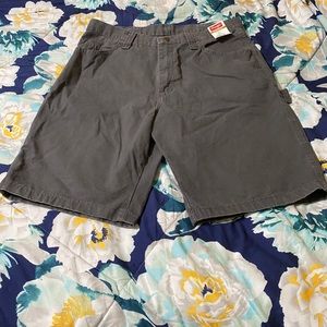 Gray Wrangler Shorts